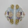Pegatinas de tela de estilo nacional con bordado de encaje y hombros de nube Hanfu, bordado de organza de estilo étnico, accesorios de ropa de estilo nacional.