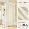 Cortina de Ducha para Baño de Gama Alta Impermeable y Antimoho Cortina de Ducha Mampara de Baño Cortina de Baño Tela Bloqueadora sin Perforaciones Cortina de Puerta