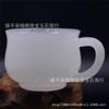 Taza de té café al por mayor calabaza taza de té kung fu Jade Taza de té Jianzhan Blanco Verde Rojo Amarillo esmalte porcelana de jade