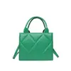 Bolsa de Mão Feminina em PU, Estilo Lady Diana, Bolsa Transversal de Luxo, Bolsa Tote, Bolsa de Ombro Clássica Versátil, Bolsa Quadrada