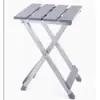 Mesa Plegable y Sillas de Aleación de Aluminio para Exteriores Mesa Portátil Mesa para Puesto de Mercado Nocturno Mesa Publicitaria Pequeña Simple Lei De Zhu Wu