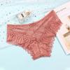 Ropa interior de mujer de encaje de alta gama, sexy, de cintura media y gran oferta, de comercio exterior, con lazo cruzado