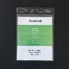 Portatarjetas Personalizado PVC Plástico Blando Película Plana para Tarjetas Control de Acceso de Autobús Estudiante Transparente Impermeable Cubierta Protectora para Documentos Personalizada