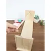 Soporte de Madera Maciza para Cintas Suministros para Floristería Estante de Almacenamiento para Cintas Soporte de Carrete para Hilo y Cinta Soporte para Rollos Largos de Papel Estante de Colores Hecho a Mano para Cintas