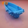 BJWC22110752 azul octogonal rana barco base de pelo único base octogonal de empalme piezas de producción pequeñas