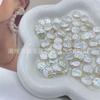 Perlas artificiales barrocas acrílicas de color brillante, cuentas sueltas de formas especiales, accesorios hechos a mano, material de bricolaje