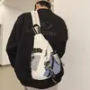 Mochila Multiusos de Marca de Moda para Niños Deportes y Fitness Bolso Grande de Hombro Cruzado Estilo Coreano Mochila de Pareja de Moda