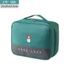 Mini bolsa de medicinas, bolsa portátil para almacenamiento de medicinas en casa, clasificación multifuncional, pequeño botiquín de primeros auxilios para viajes de negocios y de placer
