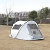 Tienda de campaña automática de lanzamiento manual para una persona para acampar al aire libre, protección solar, montaje rápido, tienda de campaña para acampar, tienda de campaña para barco, parque