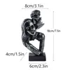 Cuidadosamente seleccionado, envío gratuito, accesorios para parejas, escultura transfronteriza, artesanía de resina ecológica, pareja abrazándose permanentemente, adorno decorativo de alta gama