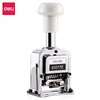 Máquina Automática de Numeração Deli 7506/7508, Múltiplas Especificações Disponíveis, Máquina Automática de Numeração e Codificação com Rodas Digitais, Dropshipping