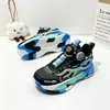 Zapatos casuales de malla doble con suela de goma para niños, tallas 32-41, zapatos nuevos para niños, zapatillas para niños pequeños, zapatillas para correr para niños