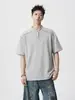 P22 Diagrama de Rede 4030 # Gola Henry Mamba Pesado Algodão com Elastano Artesanato Original Preto Cinza Branco Cinza M-