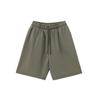 2025 Verão Lavado Velho Branco Pesado Solto Moda Marca Sete pontos Puro Algodão Masculino Esportes Casual Shorts Personalizados