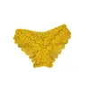 Ropa interior sin costuras de talle bajo para mujer, Braguitas de malla transpirable con diseño hueco para mujer, Ropa interior sexy de encaje amigable con la piel para mujer