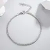 Pulseira Brilhante Prata China Feminina Leve Luxo Gipsofila Floral Pulseira Simples Personalizada Nacional Tendência Fresca Estilo Pulseira