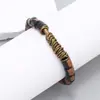 Pulseras de Pareja Retro Simples Versátiles Unisex Personalizadas Transfronterizas Europeas y Americanas Hechas a Mano con Cuentas