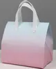 Bolsas térmicas de alta calidad y estéticamente agradables para entrega de alimentos, gran capacidad, desechables, adecuadas para uso comercial, y se pueden usar tanto para alimentos y bebidas calientes como fríos, con un asa para facilitar el transporte