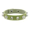 Pulsera de Paraguas de Fila Única con Charm de Llegada Nueva Rock Hip-Hop Cono Remache Pulsera Punk de Moda para Hombres y Mujeres
