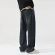 Nuevos Jeans de Otoño e Invierno 2024 para Hombre, Pierna Recta Holgada, Estilo Urbano Retro Tendencia, Ropa Juvenil para Hombre
