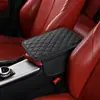 2024 nuevo reposabrazos de coche transfronterizo almohadilla de almacenamiento con bolsillo reposabrazos central cubierta protectora almohadilla de altura