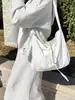 Bolso cruzado casual estilo japonés, bolso de hombro tipo tote ajustable, sensación relajada, gran capacidad, adecuado para ir al trabajo y a clases, bolso de lona