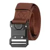 Nuevo Cinturón Táctico con Hebilla de Liberación Rápida, Cinturón Casual de Trabajo, Cinturón Tejido para Hombre de Entrenamiento al Aire Libre en Stock