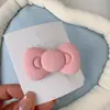 Pinza para el Cabello Rosa Linda Infantil Moño Pinza Pequeña para el Cabello Flequillo Lindo Lateral Pinza de Pato Accesorios para el Cabello Femeninos Dopamina