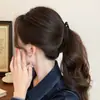 Pinza de Plátano Elegante Estilo Coreano para Mujer Pinza para Cola de Caballo Alta Parte Posterior de la Cabeza Pinza Vertical Versátil Diaria para Cabello Fino Pinza de Sujeción