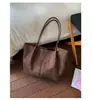Bolso Grande Simple Super Popular para Mujer Nuevo Moda Transfronteriza Bolso Tote Retro Gran Capacidad Casual Bolso de Hombro Bajo el Brazo Moderno
