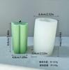 Ambiente hogareño 4 trébol de cuatro hojas flor de ciruelo vela hecha a mano molde de silicona molde para decoración de jabón de aromaterapia yeso