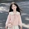 Conjunto de Estilo Universitario para Niñas para Primavera y Otoño 2026 Nuevo Conjunto de Dos Piezas con Falda y Mangas Largas a la Moda para Niñas Mayores
