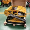Cortacésped Robótico de Gasolina, Máquina Inteligente para Deshierbar, Exportado a Tailandia para Cortar el Césped de Finca Montañosa