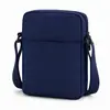 Bolso bandolera informal estilo oficina, bolso bandolera de un solo hombro de gran capacidad, bolso casual ligero de tela Oxford, bolso vertical con cremallera