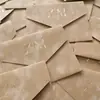 Sobre de terciopelo burdeos, sobre de invitación de terciopelo rojo oscuro vintage, sobre para tarjeta de felicitación de boda y Navidad