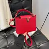 Bolsos para Mujer 2025 Nueva Moda Tendencia Versátil Bolsos de Mujer Hombro Único Cruzado Gran Capacidad Bolso Cubo Bolso de Jardín
