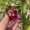 Calaveras de cristal aura 7cm piedra semipreciosa natural calavera tallada calavera de piedra semipreciosa