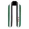Pañuelo de EAU transfronterizo Decoración del Día Nacional Bandera de mano Impresión digital se puede añadir logo Pañuelo con borlas Sade personalización