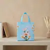 Bolsas da Série Floral Pintada Transfronteiriça, Mini Bolsas de Presente Requintadas, Sacos para Lanches, Sacolas de Presente, Sacolas de Presente de Natal