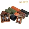 Caja de Hebilla de Reloj de Cuero de Alta Calidad Bolsa de Almacenamiento para Relojes de Pulsera Caja de Colección Unidad de 2 Ranuras 3 Ranuras Conveniente para Viajar Fácil de Transportar Protección