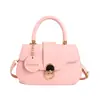 Otoño 2026 Gran Capacidad Simple Nuevo Elegante Textura Retro Nicho Color Sólido Casual Bolso Cruzado al Hombro