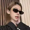 Gafas de Sol Retro Ojo de Gato para Mujer 2026 Nuevo Estilo Estilo de Alta Gama para Caras Cuadradas y Redondas, Aspecto Adelgazante, Gafas de Sol Anti-UV para Mujer, Modernas