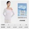 Camiseta de Manga Larga de Lino Lyocell con Estampado de Gotas de Lluvia para Mujer, Verano Delgada Holgada Transpirable Adelgazante Color Sólido Simple Casual