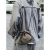 Bolso Pequeño Cruzado para Hombro para Deportes al Aire Libre para Hombres, Bolso Tipo Cubo Portátil con Cierre de Cordón, Bolso Cruzado Mini Unisex para Mujeres