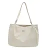 Nova bolsa tote feminina de grande capacidade, bolsa transversal versátil e fashion, bolsa de ombro, bolsa tote