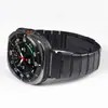 O Novo Modelo é Adequado para Samsung Ultra Galaxy Watch8 Pulseira de Aço Inoxidável com Borracha Embutida Metal 47mm
