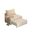 Sofá cama individual, plegable y convertible, nuevo modelo 2026, adecuado para apartamentos pequeños, sofá multifuncional para sala de estar con cama extraíble y extensible