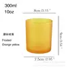 Nuevo frasco de vidrio para velas de 300 ml, galvanizado, chapado iónico, de colores, botella de vidrio spot, taza para velas de aromaterapia