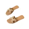En Stock~ Sandalias de Verano para Playa al Aire Libre para Mujer, Estilo H, Slip-On, Modelo Nuevo 2026, Suela Suave, Antideslizantes, Planas