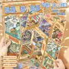 Pegatinas Escénicas Yuxian 5.0 Pulgadas Cuadradas Serie Reino Secreto Pegatinas de Escena en Miniatura Inmersivas Juguete 3D Tridimensional para Aliviar el Estrés